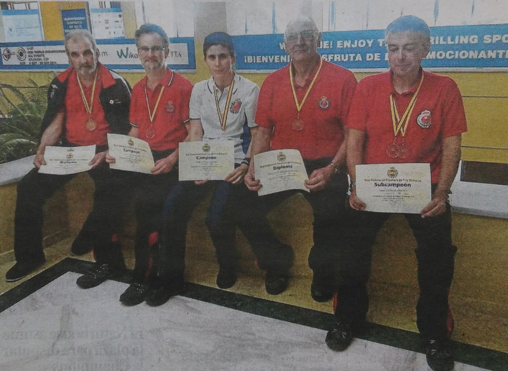 Navarra se hace con nueve medallas en el Nacional de Armas Hist&oacute;ricas de Avancarga